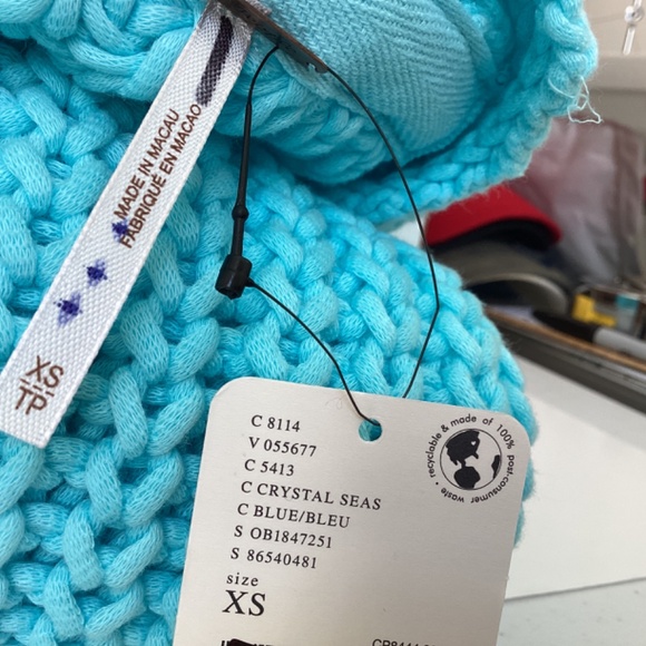 ⭐️HOST PICK⭐️ Free people Offside Crystal Seas longline cardigan ~ XS ~ NWT - Picture 10 of 10